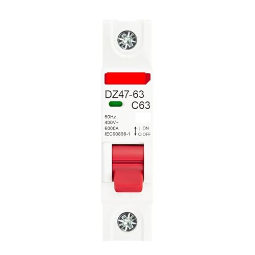 Disjoncteur monophasé 40A DZ47 type C pour tableau électrique AC 230V