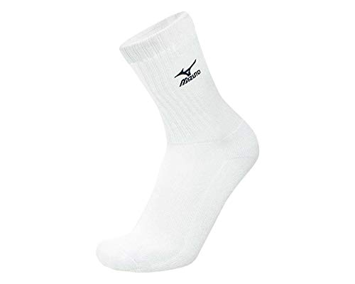 Chaussettes de volleyball Mizuno taille M blanches