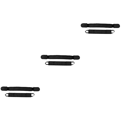 Alipis 6 Pçs Esfregando Loção Bronzeadora Esfoliante Esfregador Preto Para Luva Aplicador Massageado