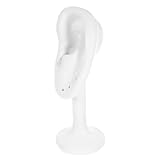 Angoily Expositor para Pendientes con Forma de Oreja de Color Blanco Soporte Estable para Joyería Organizador de Aretes Modelo de Oreja para Exhibición y Fotografía