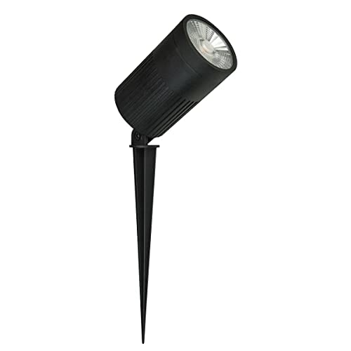 LongLife LED Gartenstrahler Erdspießleuchte 30W 3000K IP67 230V 1.8m Kabel mit Stecker
