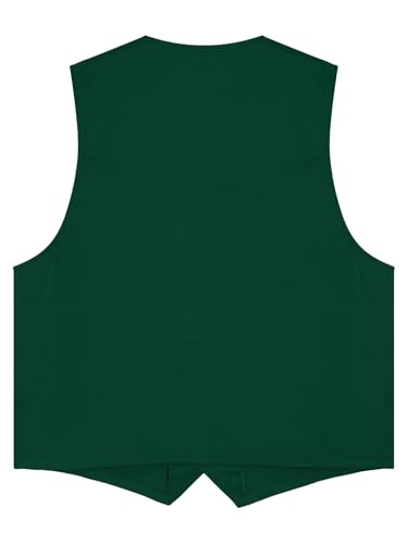 Unisex Kids Girls Boys V Neck Waistcoat Volunteer Vest Team Activities Unform with Pockets for Social Service4