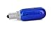 DL-pro lampadina E14 25W per Bosch Siemens 00612235 612235 Ø 26mm 230-240V lampadina blu frigorifero lampada blu per combinazione frigorifero-congelatore Side-by-Side