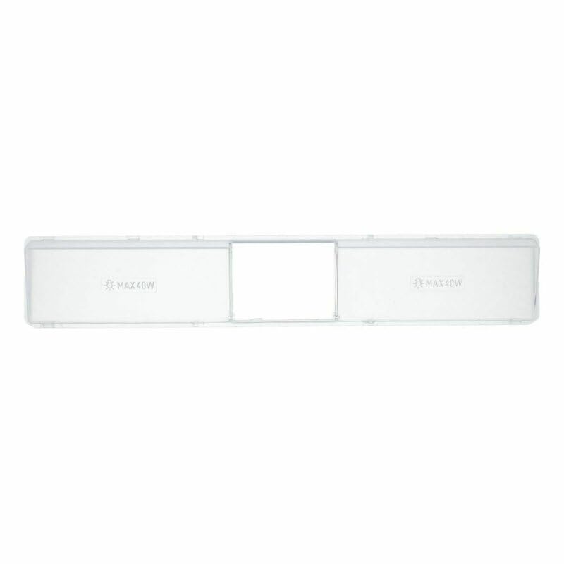 LUTH Premium Profi Parts Lampenabdeckung kompatibel mit Bauknecht 481244068044 453x80mm für Dunstabzugshaube
