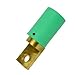 Marinco Power Products CL40MR-OFFSET-E CL 16 Series Bus bar Mount Inlet (400A/ 600V) Male Offset - Green (E)