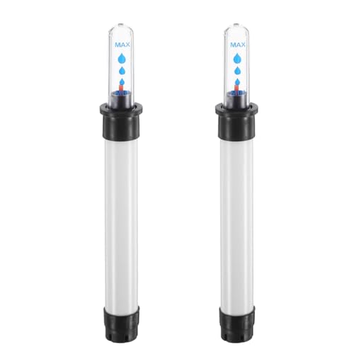 BESPORTBLE 2 Stück Wasserstandsanzeiger Pflanzen Hydrometer Isolierte Wasserflasche World Gage Pflanzenbewässerungsanzeige Kleine Kunstpflanze...