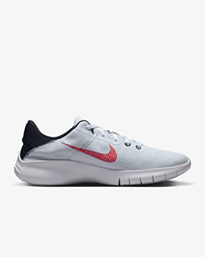 Nike Nike Mens Flex Experience Rn 11 Nn Running, FOOTBALL GREY/BRIGHT CRIMSON-BLACK-WHITE, 8 UK (9 US)