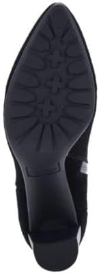 Womens Katlyn Cow Suede Zipper Chelsea Boots Black 10 Medium (B,M) - Image 4