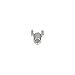 Panduit PM6-3R-L Metric Ring Terminal, Non-Insulated, 2.5 ? 6.0mm? Wire Range, M3 Stud Size, (50-Pack)