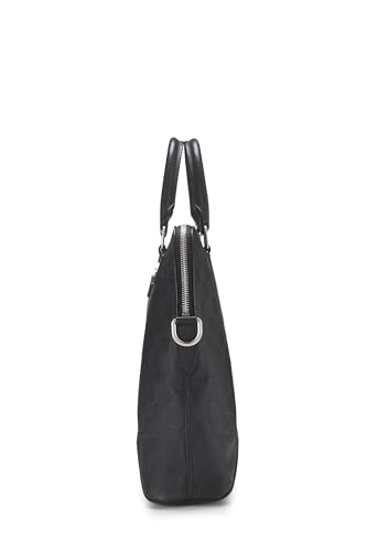 Pre-Loved Black Damier Infini Avenue Briefcase, Black3