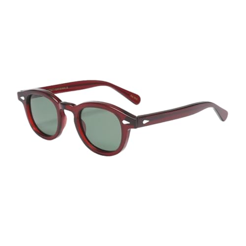 Lunettes de soleil polarisées pour la conduite et la plage rouge vert