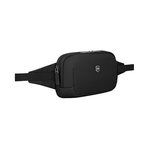 Victorinox Altmont Modern Belt Bag, Gürteltasche mit Handyfach, Bauchtasche, Reise-Accessoire, Sicher, Schmal, Damen/Herren, Schwarz