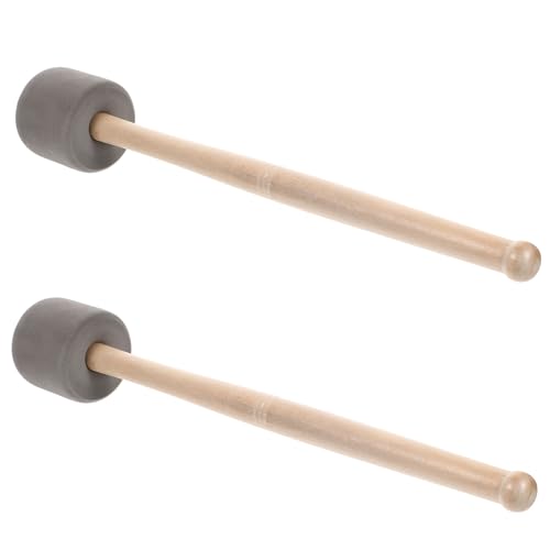 TOYANDONA 2 piezas de baquetas de espuma para bombo, para práctica, conciertos y presentaciones, ideal para entusiastas de la música
