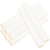 SUPVOX Molde para Pan de Cuerno Hueco de Papel 2 Cm, Molde Espiral Antiadherente para Hornear, 36 Piezas, Desechable y Práctico para Panadería y Repostería Casera