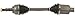 A1 Cardone 60-1545 Remanufactured Constant Velocity Drive Axle