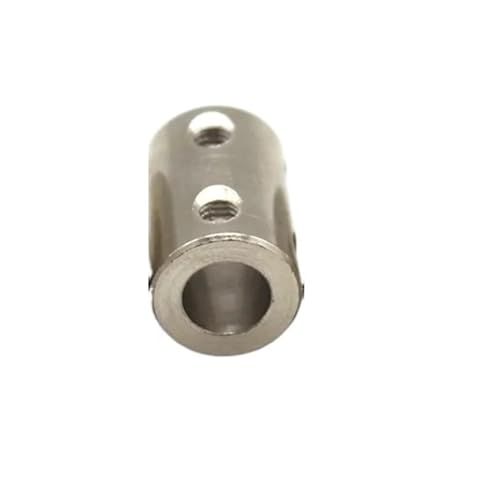 Accouplement d'arbre rigide 5mm-5mm en acier pour moteur pas à pas CNC
