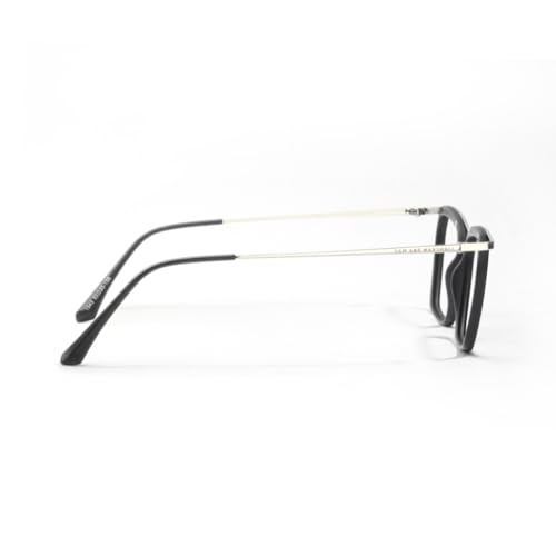 Image of SAM AND MARSHALL CHARLIE Eyeglasses - Light Weight Blu-Cut Computer Glasses With Tinted Metal Frames - Prescription Friendly Rectangle Shape for Men & Women