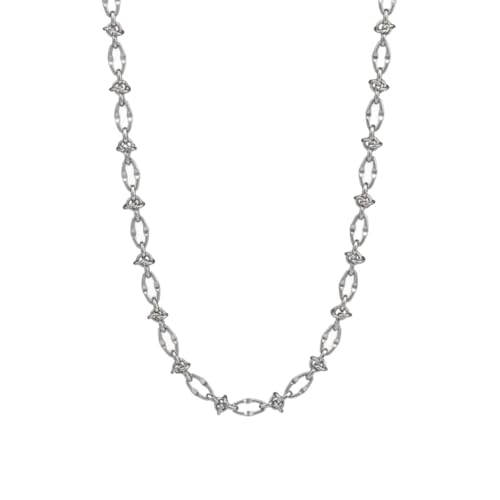 Image of THE MEN THING Chain for Men, Luxury Pure Titanium Steel Chain | Silver Stainless Steel Chain | Necklace Jewellery for Men & Boys