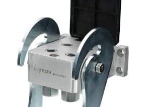 Multikuppler PSF4 15L M22x1,5 Festteil mit Verschlusshebel – Hydraulik Multikupplung für Traktor & Frontlader – Hydraulik Schnellkuppler Festteil für Landmaschinen und hydraulische Anbaugeräte