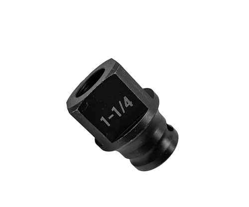 JXHONG 1/2 Drive Tapered Square Cleanout Plug Wrench 1-1/4