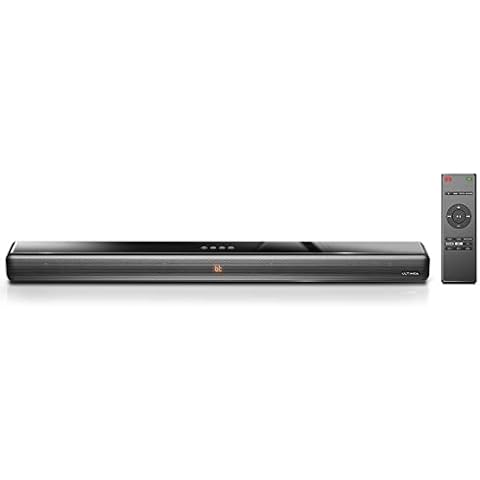 ULTIMEA Sound Bars for TV, 100W TV Speakers Soundbar for Surround 3D Sound, HiFi/Dynamic/Bass Enhanced, Works Bluetooth/4K TV/CEC Remote/HDMI/Optical/AUX/Wall Mounted Speaker, for Home Theater Audio Cover