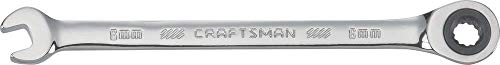 CRAFTSMAN Ratcheting Wrench, Metric, 6mm, 72-Tooth, 12-Point (CMMT39240) - image 1