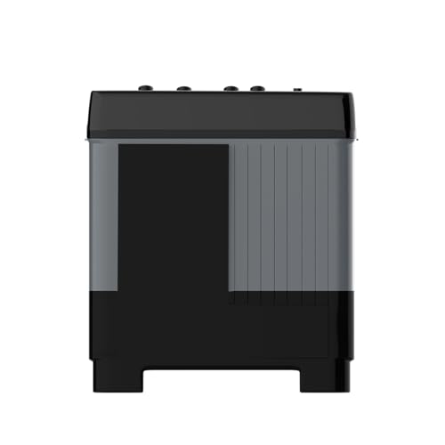 Image of Acer 10.0 Kg 5 Star Semi-Automatic Top Loading Washing Machine(AR10SAMBGL124D, Black-Grey, 4 Wash Programs, Hexa Flow Pulsator, Advanced Lint Filter)