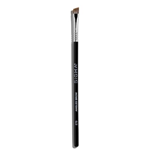 Sigma Beauty E75 Angled Brow Brush, Firm Edge for Precise Brow Definition