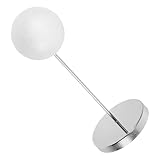 Healvian ドール用軽量ポータブルウィッグホルダー 泡フォーム付き安定ヘッドスタンド 髪毛の保管とスリングに 変形防止 旅行 展示会対応バ