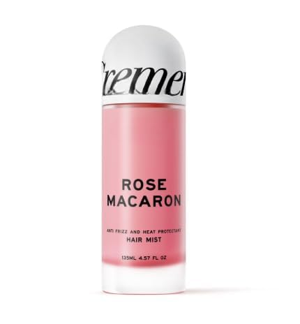 Rose Macaron Anti-Frizz & Heat Protectant Hair Mist 4.57 fl oz(1 pack)