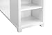 2L Lifestyle Fairbank L-Shaped Executive Desk White Finish, Large