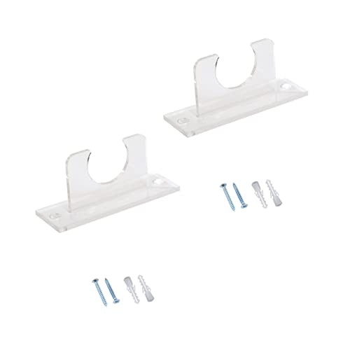 BESPORTBLE Bat Hangers for Wall Ball Stand Baseball Bat Rack Bat Display Acrylic Bat Storage Rack