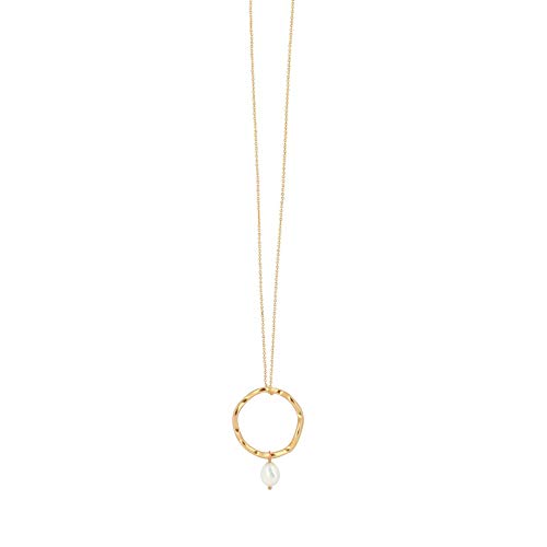 Preisvergleich Produktbild DANSK Smykkekunst Audrey Curve Kette Necklace Gold Plating