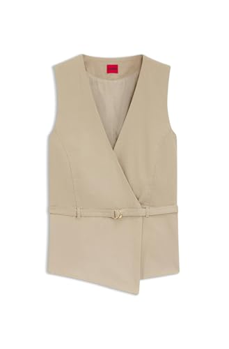 HUGO Ahella-1-W 10278114 01, Marrón pastel claro, 36 EU