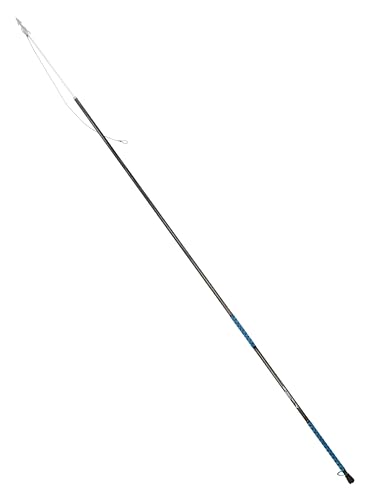 BLUEWING Front Weighted Fishing Harpoon 8ft 1-Piece-Design Pure Carbon Fiber Heavy Duty Spear with Stainless Steel Big Game Dart or Tuna, Marlin, Swordfish, V3 Version