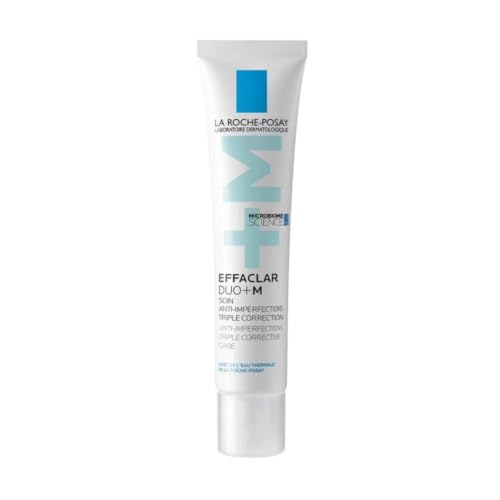 La Roche-Posay Effaclar Duo+M Trattamento Tripla Correzione, 40 ml | Per Pelli Grasse a Tendenza Acneica, Effetto Anti-Ricomparsa, Con Phylobioma, Procerad e Niacinamide
