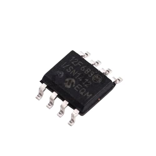 PIC12F683 Flash 8 bits SOP8 microcontrôleur programmable haute précision lot de 5