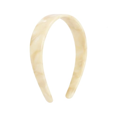 RPZL The Carolyn Bessette headband Wide Acetate (Buttercream Wide)