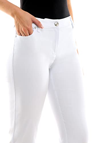 Image of Zac & Rachel Women's Millennium Fabric Pant - Perfectly Designed Woven Stretch Combination That Makes for The Most Flattering