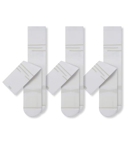 Pair of Thieves Men's Performance Athletic Cotton Crew Socks, 3-Pack Basketball Cushioned Socks