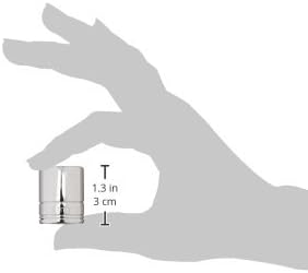 Miniatura 2 de SK Professional Tools 2317 - Enchufe de acero forjado en frío con acabado SuperKrome, 12 puntos, 0.669 in, fabricado en Estados Unidos