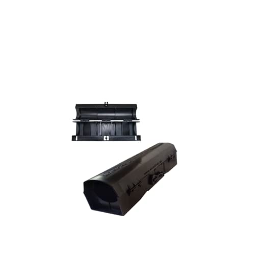 Vesta | Portacebo tubular ratas y ratones | Estación de cebo para control de roedores con llave de seguridad | Caja de cebo para la colocación de veneno para ratas y ratones para interior y exterior |