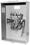 Milbank U9551-RRL Ringless Heavy Duty 3-Wire Single Position Meter Socket 600 Volt AC 200 Amp 1 Or 3-Phase 5-Jaw Surface Mount