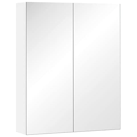 HOMCOM Armoire Miroir Salle de Bain Cover