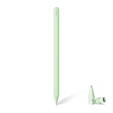 【正規認証品 ワイヤレス充電】アップルペンシル Viangsタッチペン ipad ペン 磁気充電 apple pencil互換スタイラスペン 超高感度 極細 0遅延 ペンシル 傾き感知/誤作動防止/磁気充電対応 タッチペン タブレット用 (グリーン)