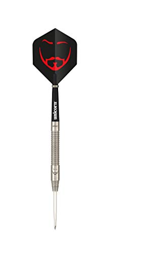 Unicorn Cloud Devon Petersen Phase 2 Contender 95% Tungsteno Acero TipDart, Unisex Adulto, 27384, Negro, 22 g