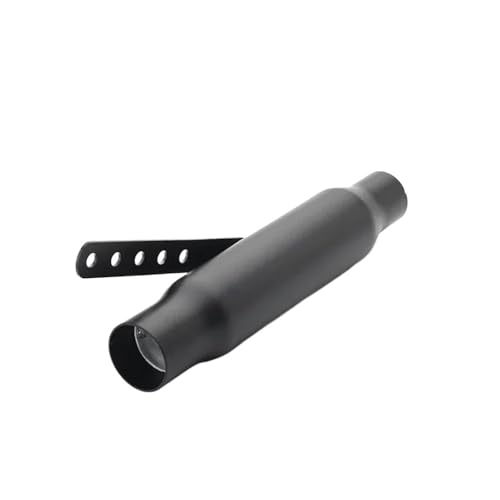 Geräuschbeseitiger Für SR400 Motorrad-Auspuffdämpfer Escap Moto(EIN SCHWARZ)