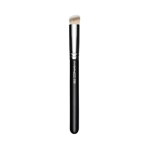 MAC, 270 Synthetic Mini Rounded Slant Brush, Pack of 1