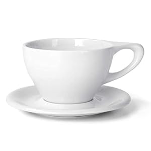 notNeutral LINO Porcelain Cup & Saucer Large Latte 12 oz