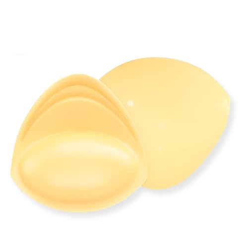 fKiZanthene Coques Triangulaires Autoadhésives Soutien Gorge Invisible Inserts Amovibles Remonte Sein Adhesif pour Soutien Gorge Dos Nu Maillot de Bain et...
